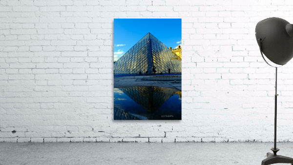 I Louvre Reflections 2B Wall Preview