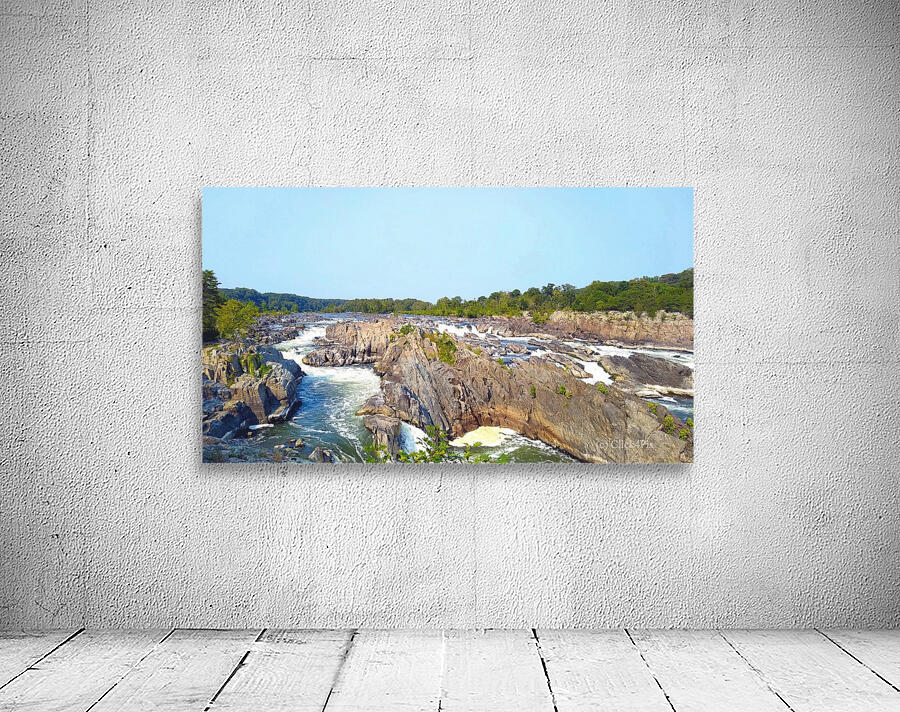 Great Falls Park Panoramic Wall Preview