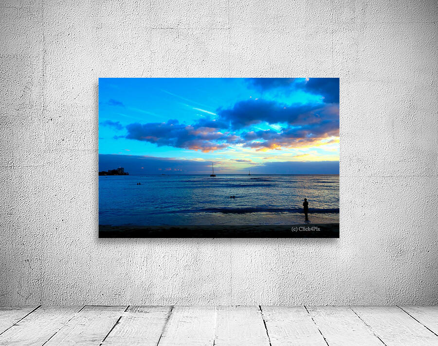 Hawaii Sunrise 2D Wall Preview