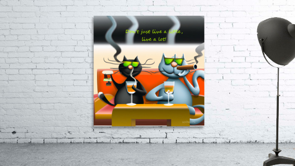 BadCatz 3D Bar Buddies Wall Preview