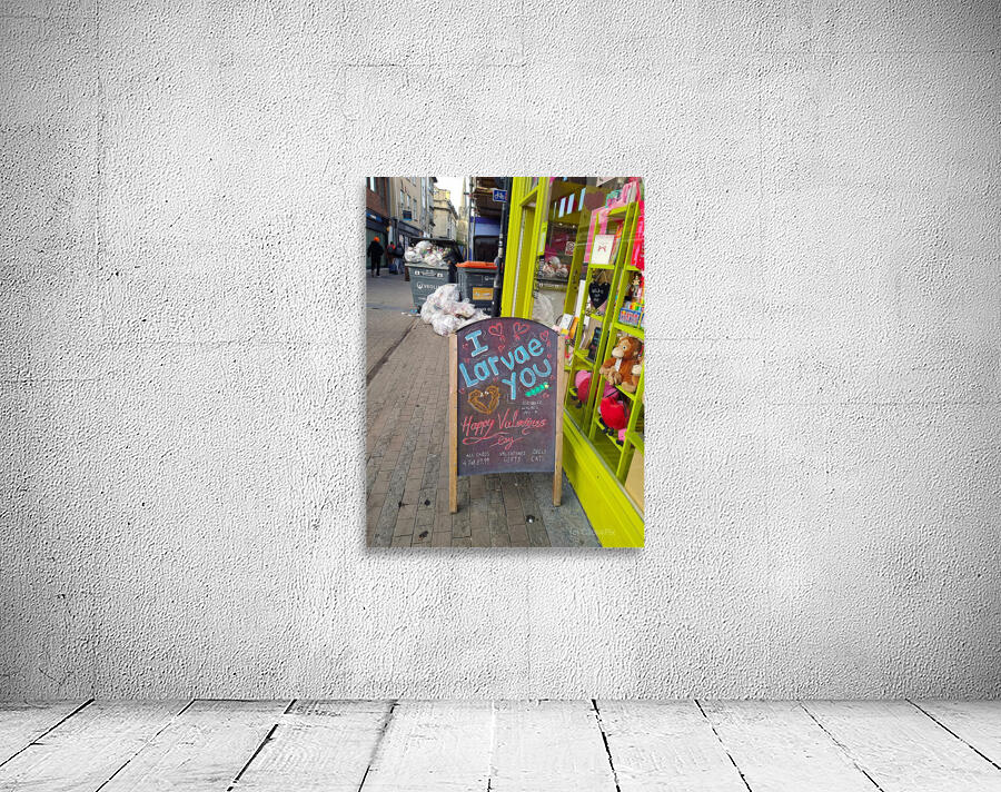 I Larvae You No Backbone Love Wall Preview