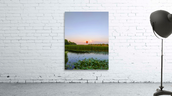 Balloon Over Long Lake Wall Preview