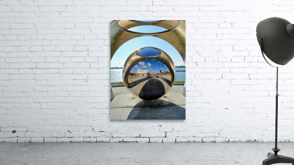 City Sphere Wall Preview