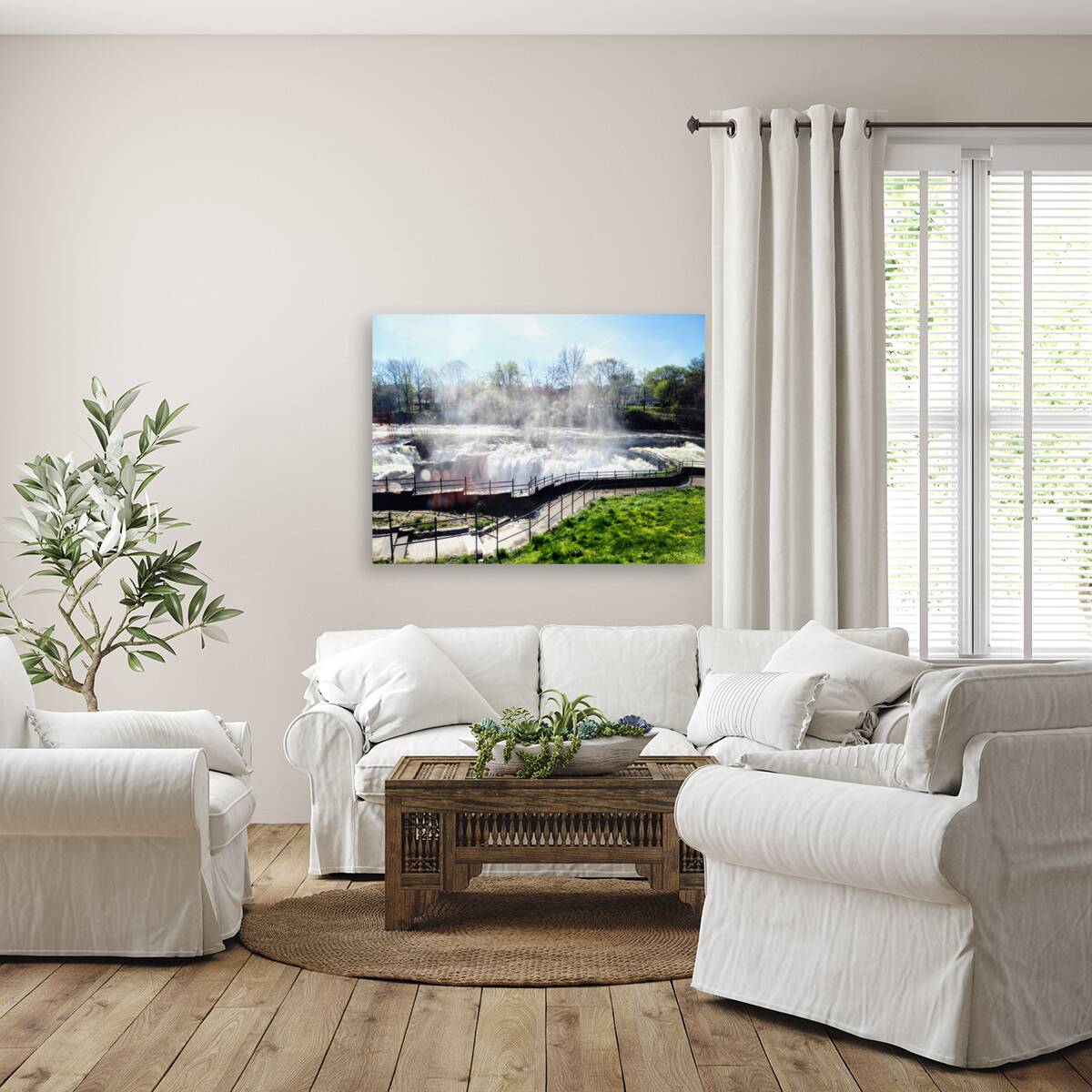 A Moment Between Moments at Paterson Great Falls Historic National Park Reproduction