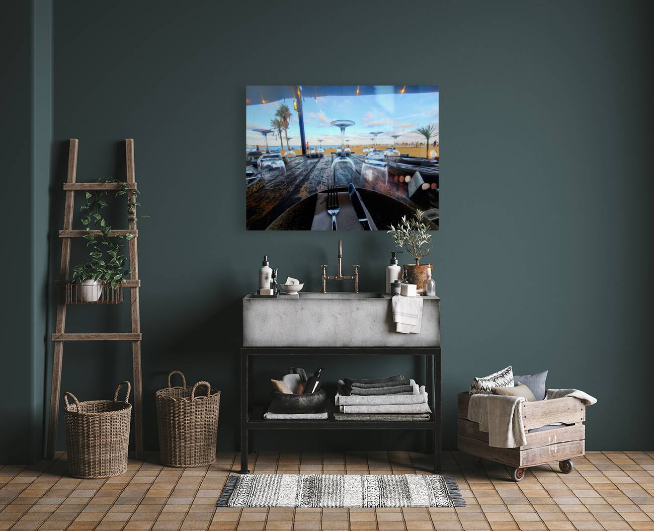 Reserved for the Ocean: A Table Without Time Reproduction