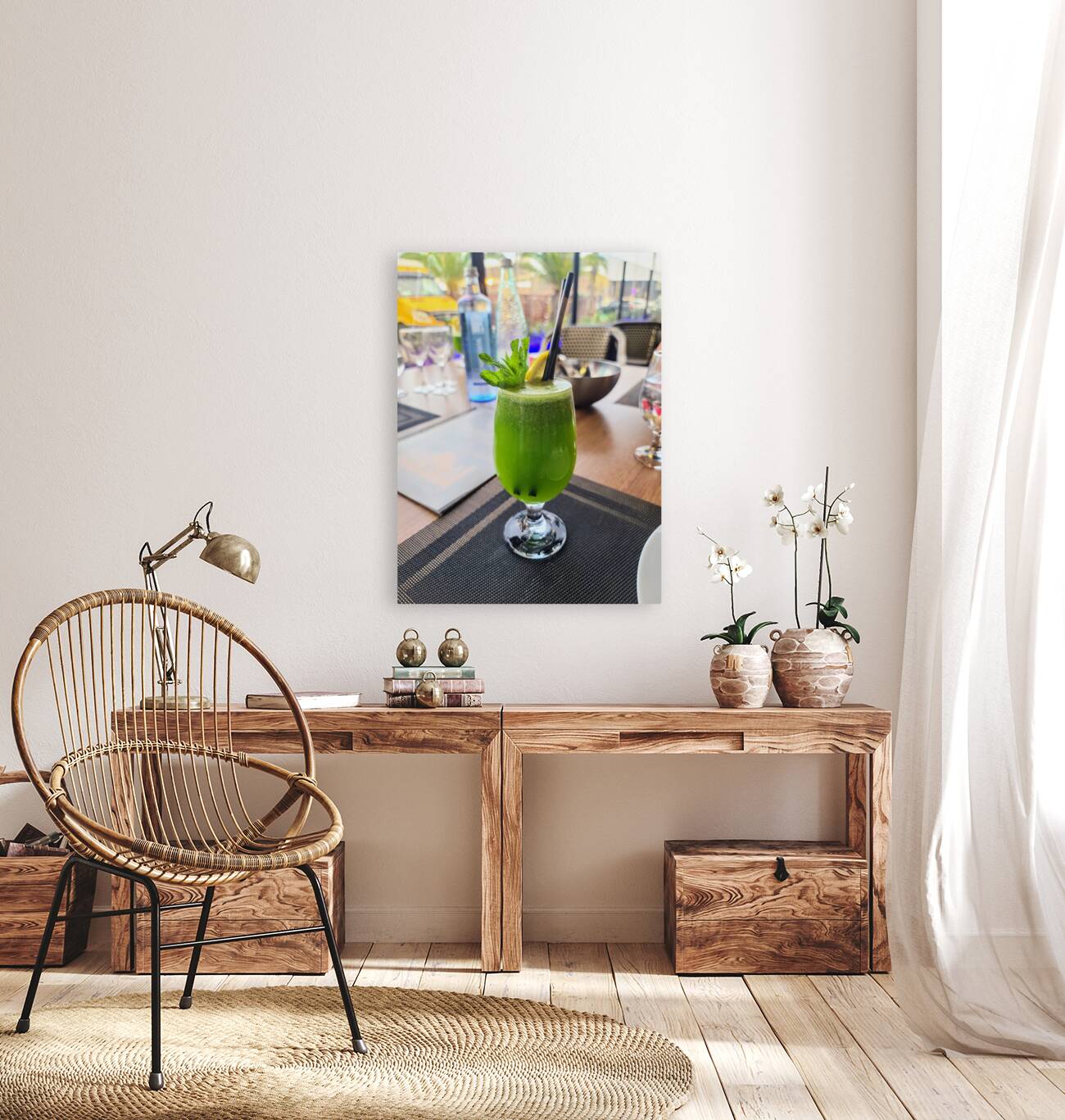 The Emerald Pour Reproduction