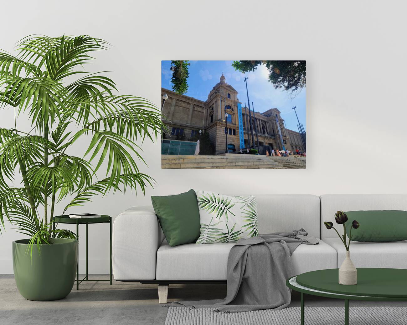 Stairway to Artistry – Barcelona’s Crown Jewel Reproduction