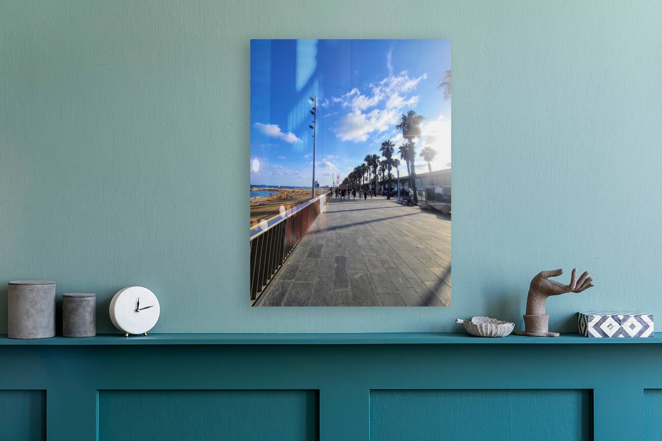 Barcelona Beach: Steps Toward Solace Reproduction