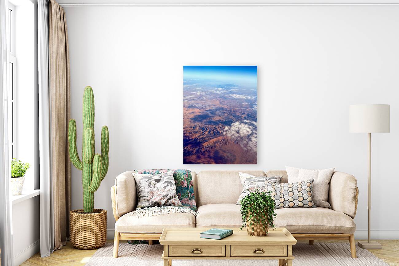 Rivers of Time: Aerial Symphony over the Colorado Plateau Reproduction