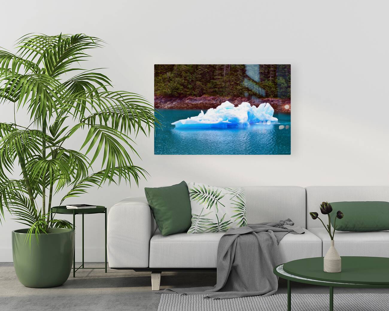 No Man is an Island Iceberg Reproduction