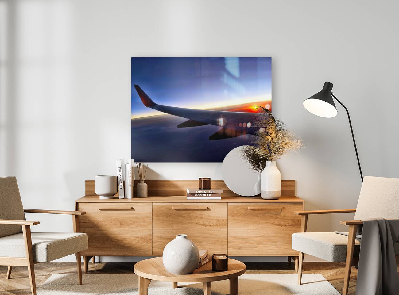 Flying into the Sunset Reproduction