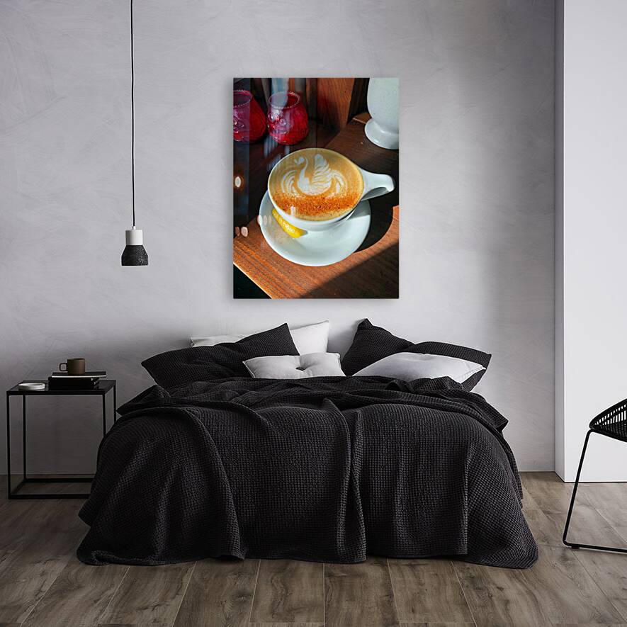 Shadow Swan Take Flight Reproduction