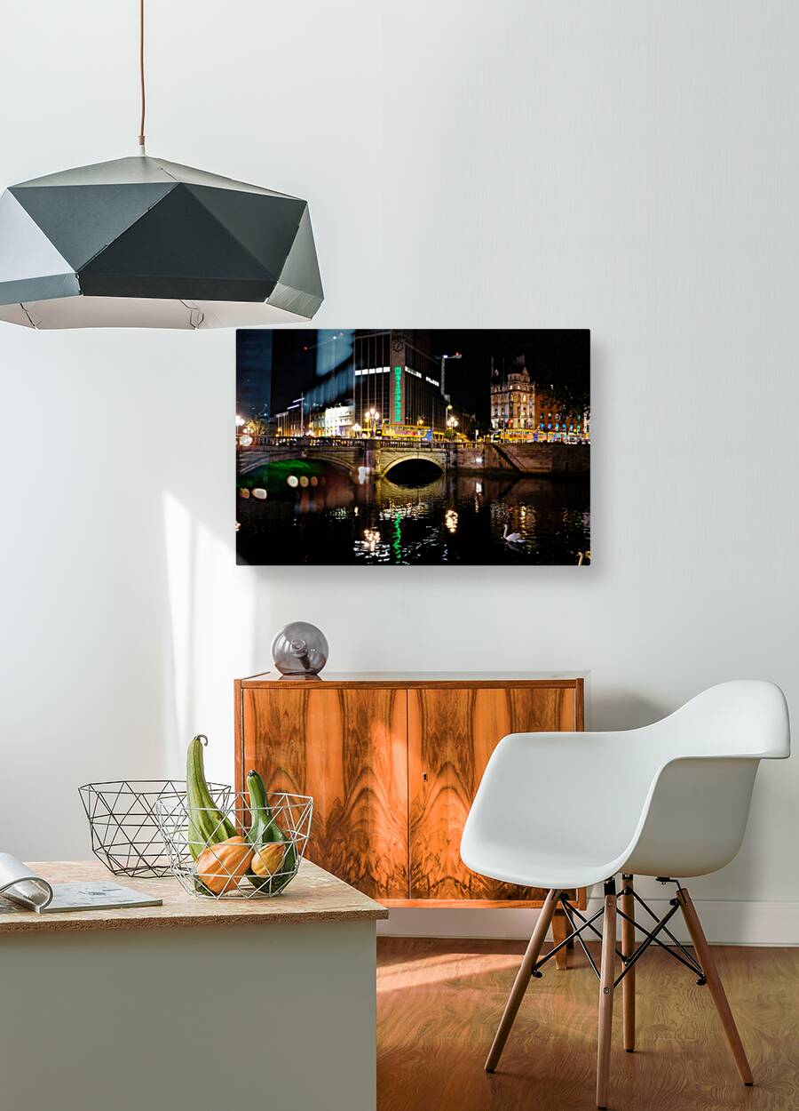 Dublin Dreams along River Quay 3 Reproduction