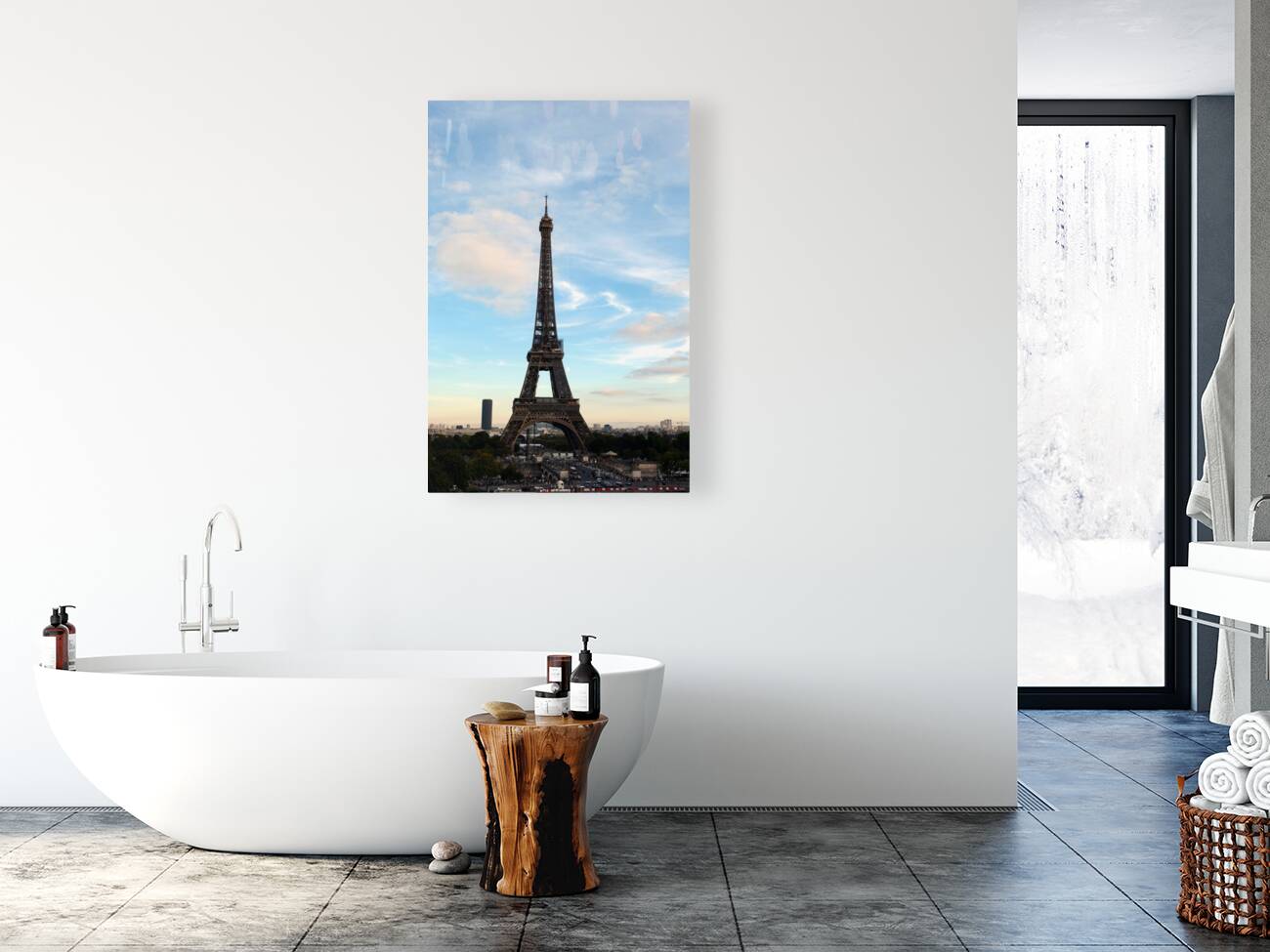 Eiffel Tower 1C Reproduction