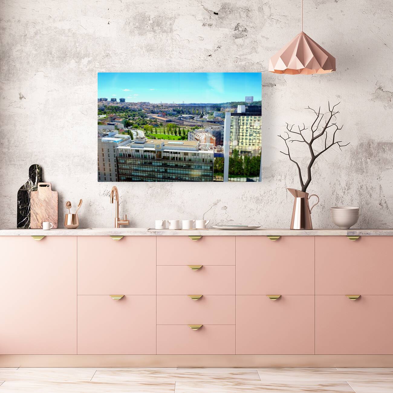 Captivating View from Corinthia Hotel Reproduction