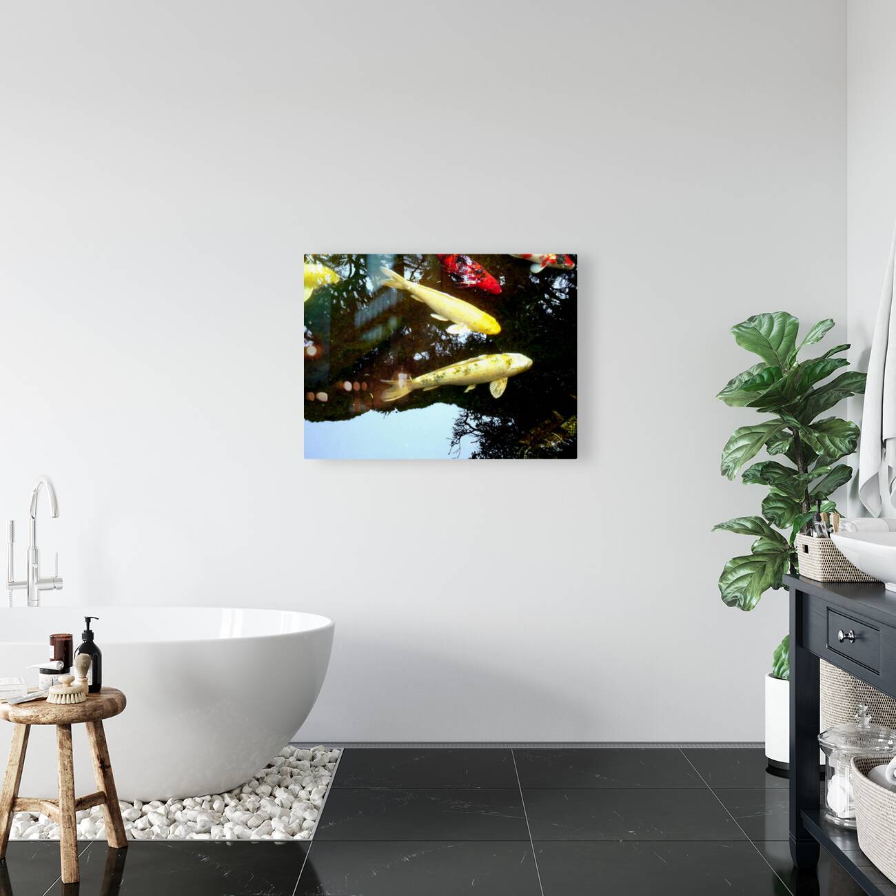 Some Very Coy Koi 2 Reproduction