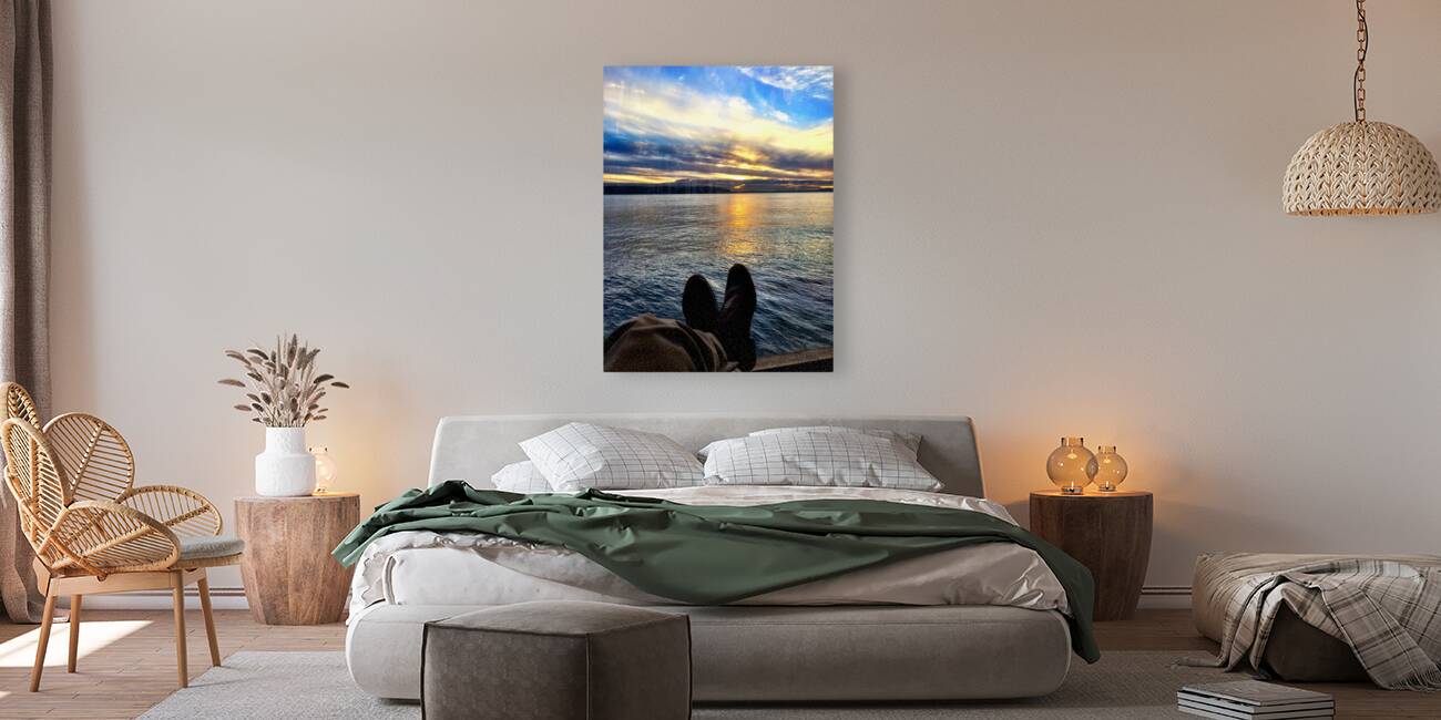 Relaxing Reflections at the Edgewater Reproduction