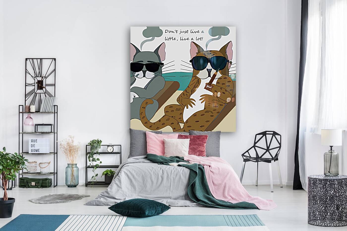 BadCatz Beach Bums 1C Reproduction