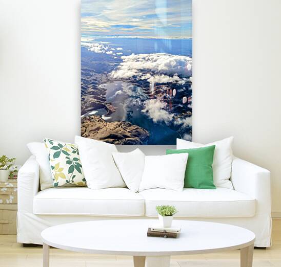 Aerial Calm Above San Francisco Reproduction