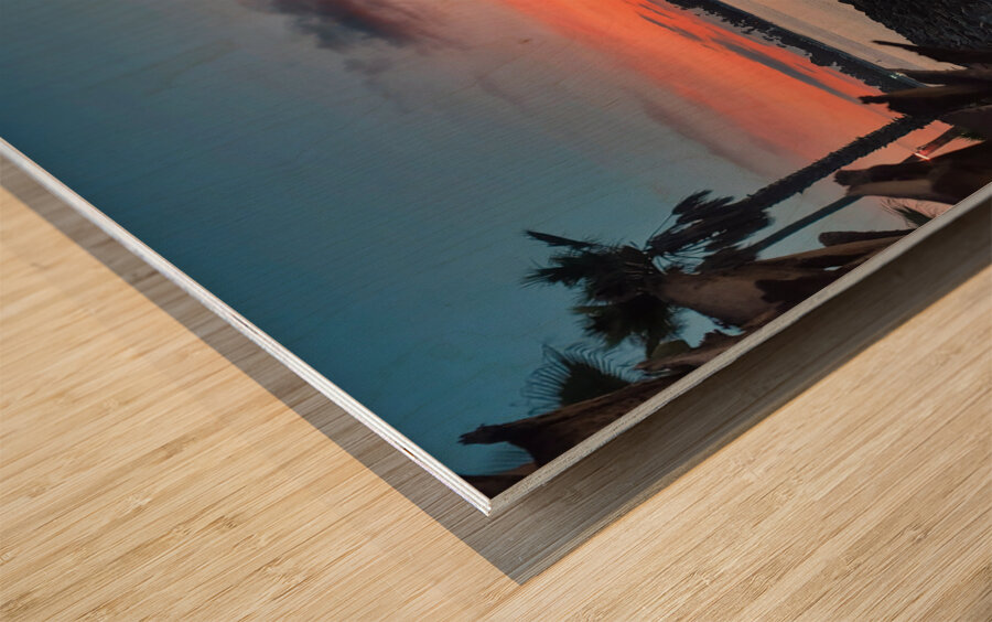 San Diego Sunset at Tidal Wood print