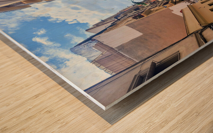 Between Yesterday and Tomorrow Wood print