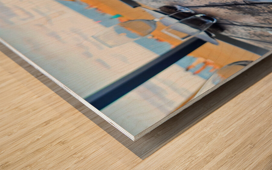 Oracles in a Bowl Beneath the Quiet Sky Wood print