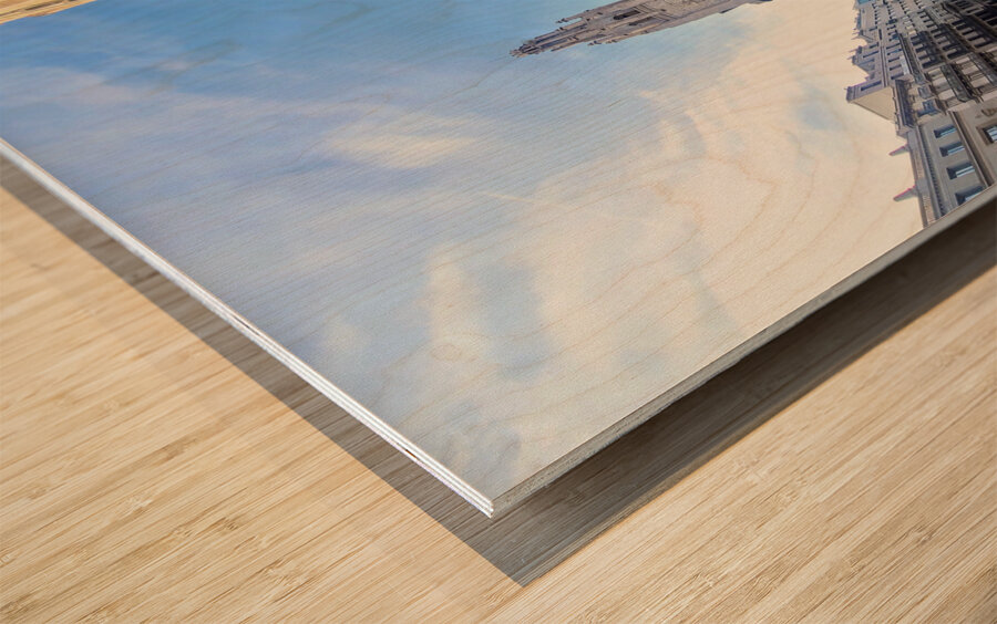 Stone Voices of the City Wood print