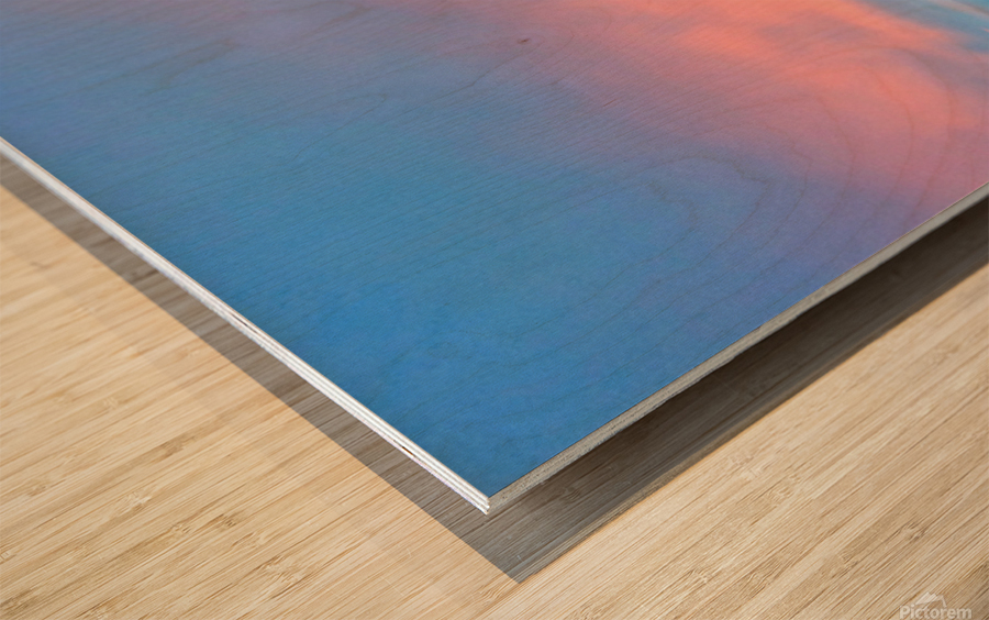 Nothing but Clouds 2 Wood print