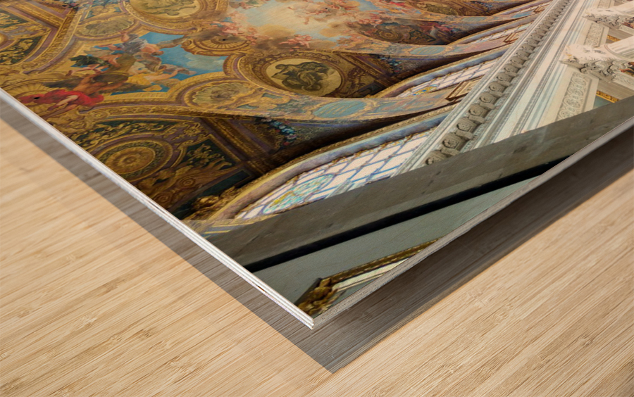 Palace of Versailles -- Interior  Wood print