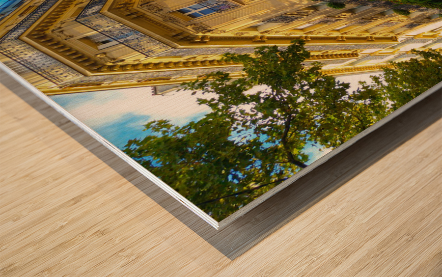 Cafe de Flore 2B Wood print