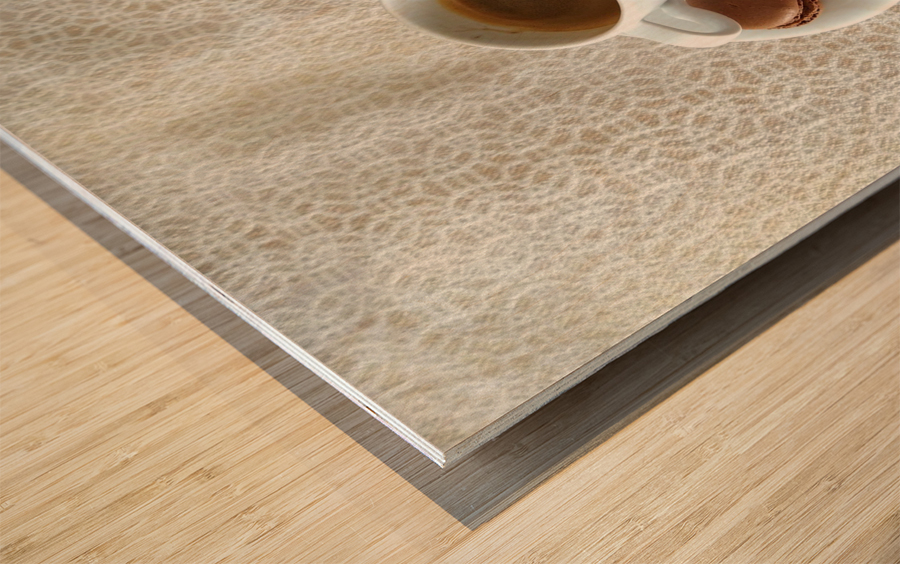 Macaron Smiles 2 Wood print