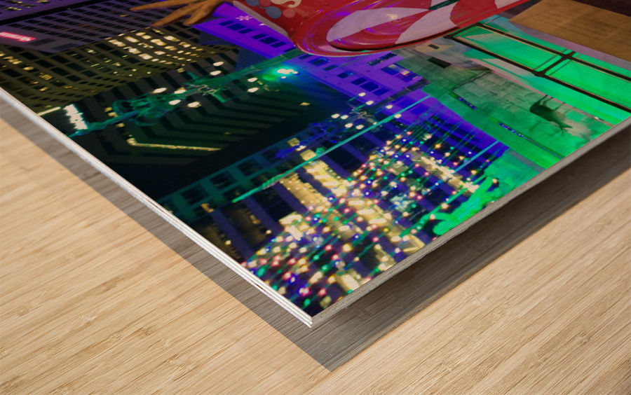 Mailbox to Santa 2B Wood print