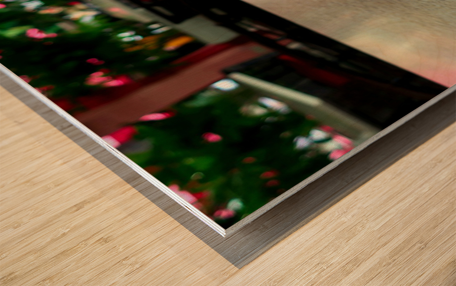 Glass Bloom 3 Wood print