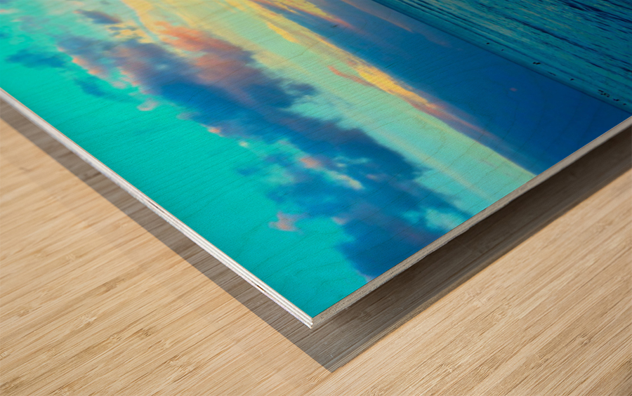 Hawaii Sunset 5 Wood print