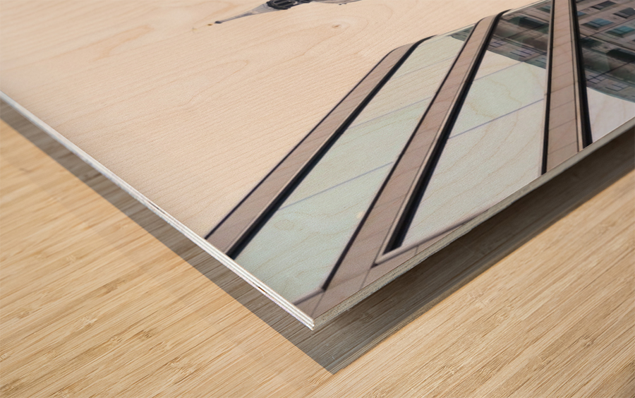 Ahead of Modernity Wood print