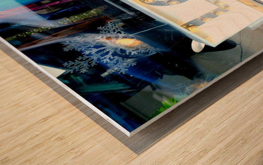 Window Watcher Wood print