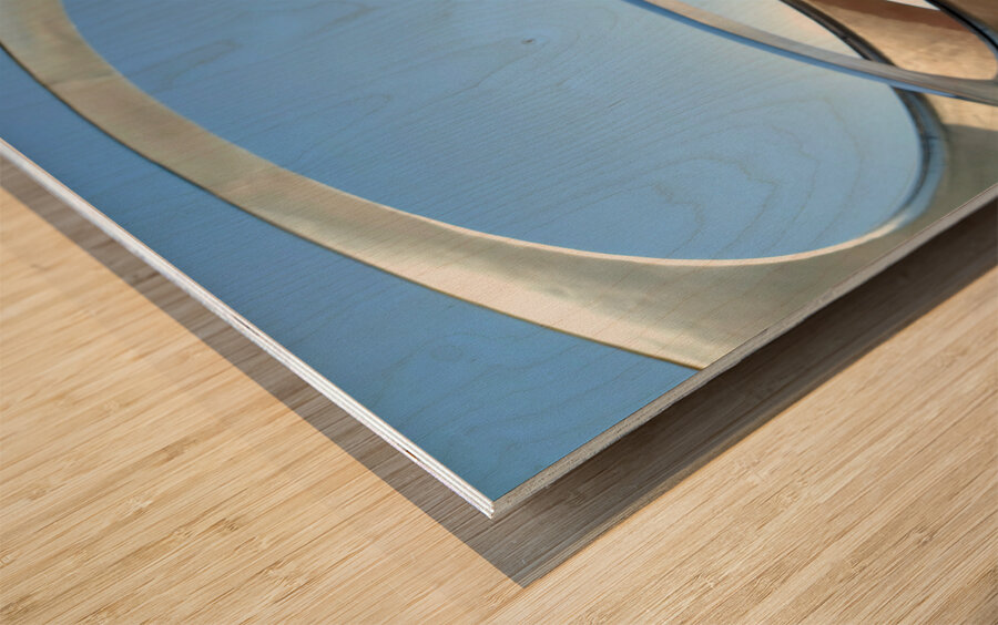 Through the Portal Wood print