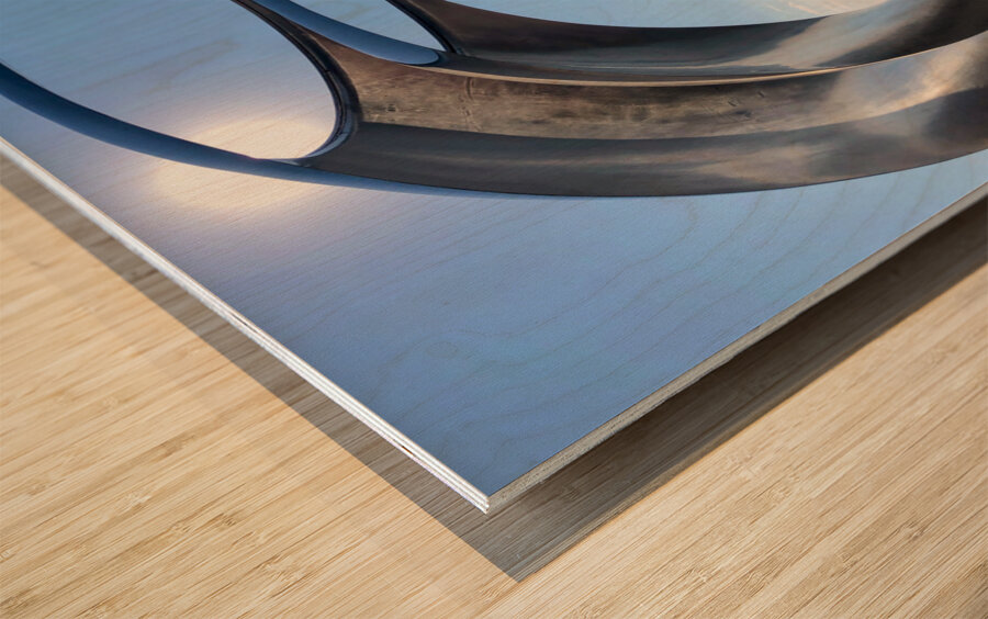 Orb & Arches Wood print