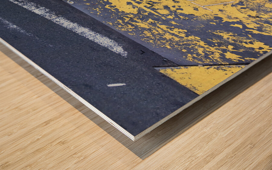 Urban Triumph Wood print